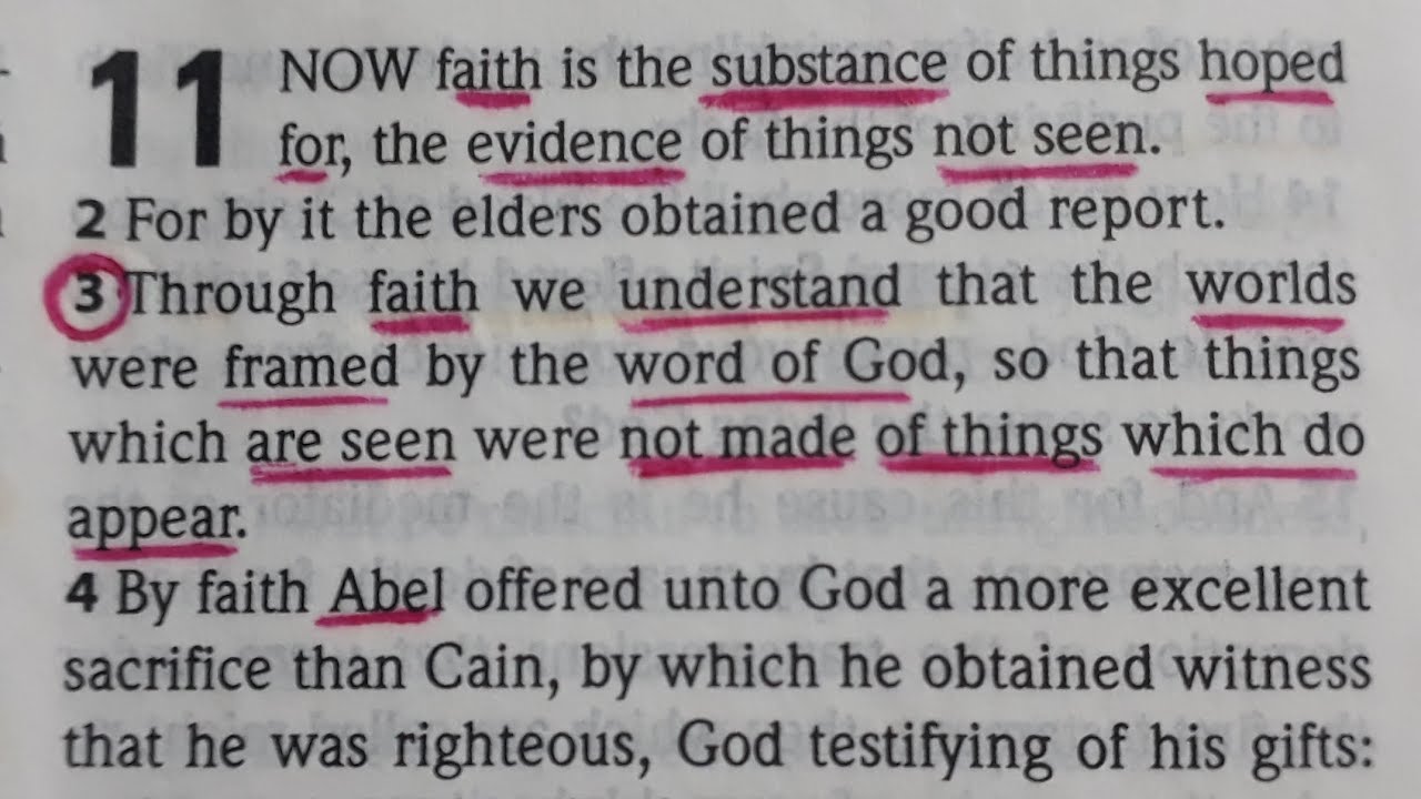 Hebrews 11 | Holy Bible King James Version - YouTube