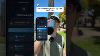 Imagine Brick but for drinking water. # #hydrationtracker #screentime #technology #applock #brick