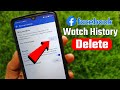 facebook watch video history delete | facebook me history kaise delete kare | TA Tips