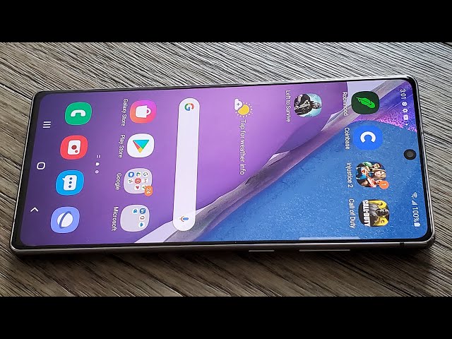 Galaxy Note 20 5G / Note 20 Ultra - How To Change Text Message