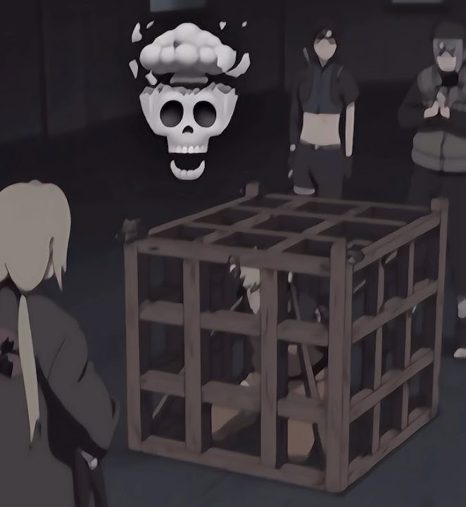 Naruto gets in Prison ☠️ #naruto #prison #anime #animemoments