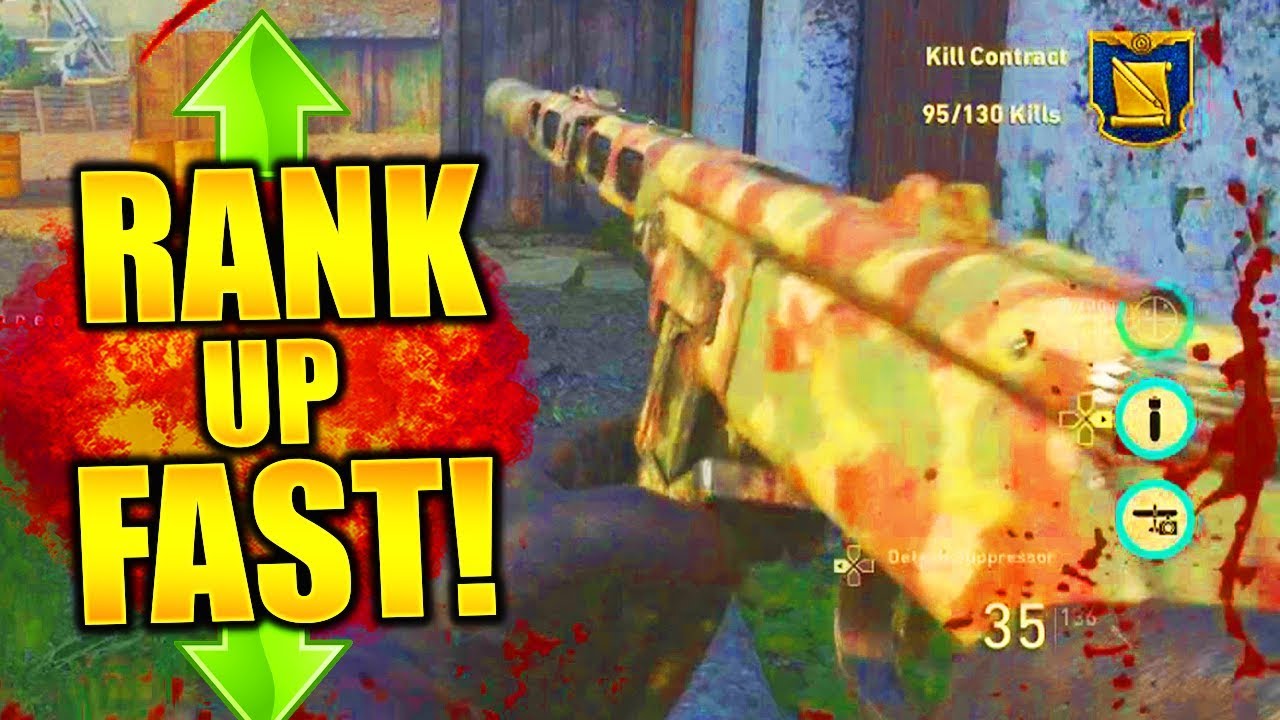 HOW TO RANK UP FAST IN WORLD WAR 2! COD WW2 HOW TO RANK UP FAST IN WW2! HOW  TO PRESTIGE FAST WW2! - 