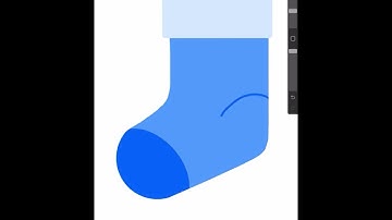 Easy Christmas Stocking Drawing 🎨 Procreate Digital Art