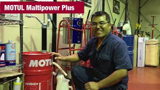 エンジンオイル交換　MOTUL Maltipower Plus  どんなふうに調子よくなる？長野県安曇野市　桜花自動車