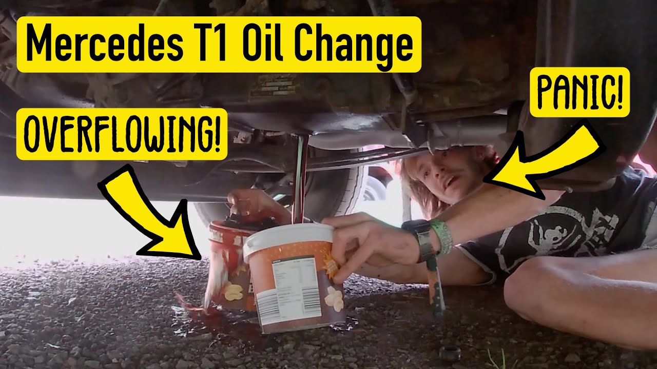 Avoid These Mistakes When Changing Gearbox Oil on a Mercedes T1 310D