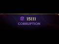 Shade of Orobyss 15k corruption.