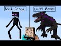 Monster School: Lv.1 Crook vs Lv.99 Boss - Minecraft Animation