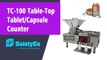 TC-100 Table Top Tablet/Capsule Counter-SaintyCo