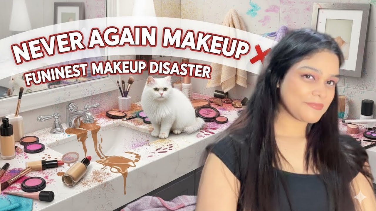 Makeup Tutorial Gone Wrong 🤡|sorry girls 🙂‍↕️