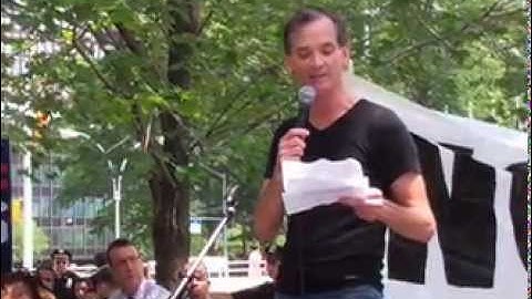 POZ on Location: Sean Strub Talks HIV Criminalization at U.N. Rally