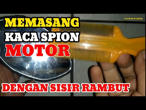 Video: Bagaimana cara memasang kaca spion di sepeda motor saya?