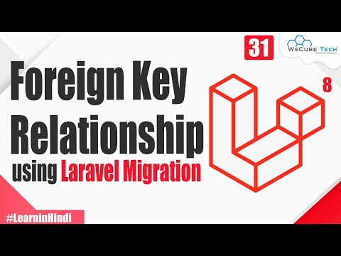 Defining Foreign Key Relationship using Laravel Migration | Laravel 8 Tutorial #31