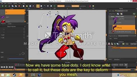 Spriter Tutorial - Mesh Deforming