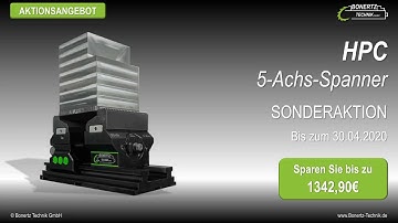 5-Achs-Spanner - Umrüsten in Rekordzeit