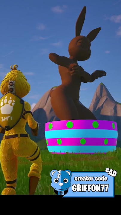 I found a Sexy Chocolate Easter Bunny in Fortnite #Fortnite #Fortnitememe