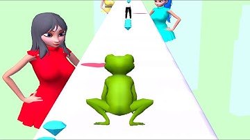 FROG PRİNCE RUSH in MAX LEVEL 🐸 All Levels Gameplay Walkthrough Android İOS