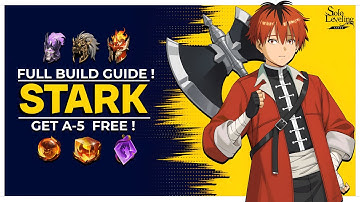 STARK FULL BUILD-GUIDE ! FREE A-5 ! SOLO LEVELING ARISE !