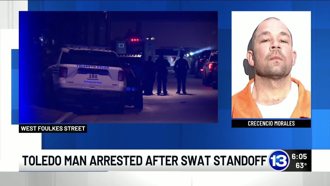 Toledo man arrested after domestic violence call leads to barricade and ...