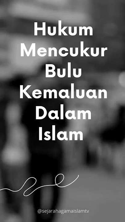 Hukum Mencukur Bulu Kemaluan Dalam Islam. #shorts #shortviral #hukum #dakwah