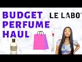 FRAGRANCENET PERFUME HAUL GREAT DEALS / LE LABO, ARMANI, KENZO / VALLIVON