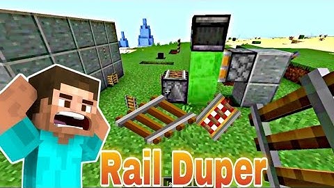 Minecraft 1.18 : UNLIMITED  {Rail Duper} || How to Build Easy Duplicator Tutorial