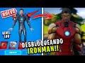 DESBLOQUEANDO el NIVEL 100 del PASE de BATALLA y ARMADURA de IRON MAN - JorgeIsaac115