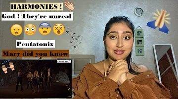 WOW ! Moroccan girl reacts to Pentatonix - Mary, Did You Know? (Official Video) first time reaction