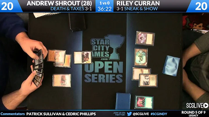 SCGINDY - Legacy - Round 5 - Riley Curran vs Andre...