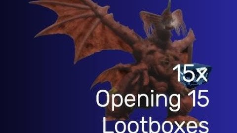 Opening 15 Lootboxes in Project Kaiju!
