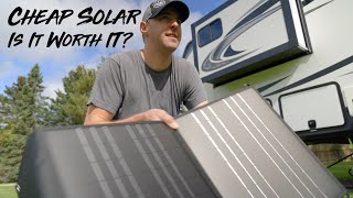 Cheapest Folding Solar Panel for RVing!