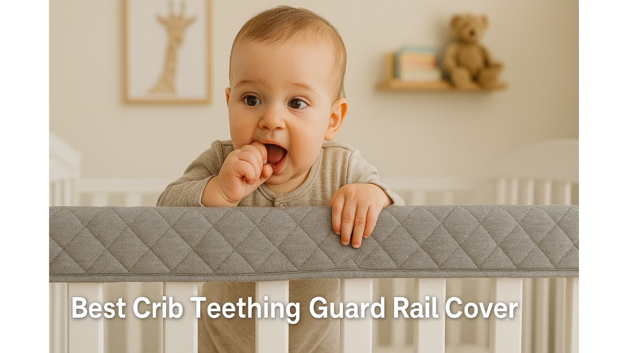 🛏️ Дышащий сетчатый защитный чехол для прорезывания зубов BreathableBaby RailGuard | Лучший защит...