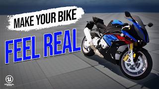 Chaos Motorcycle Leaning & Tuning - UE5 Chaos Motorcycle | Part 3