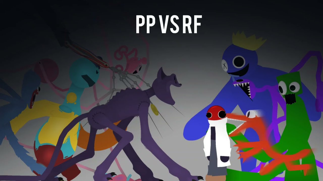 Rainbow friend vs poppy playtime 