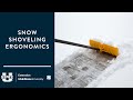 Snow Shoveling Ergonomics