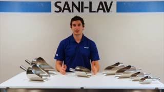 SANI-LAV Model 43RD 8 oz. 316 Stainless Steel Pharma Scoop