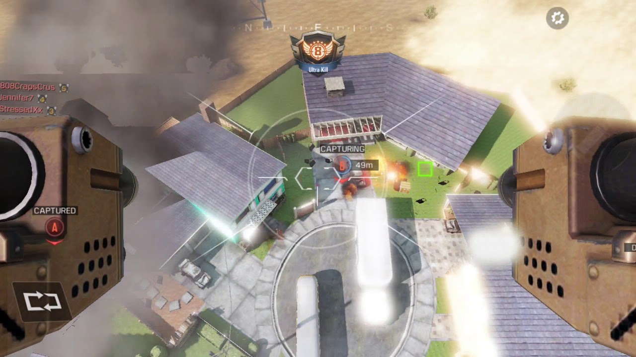Destroying opponents with vtols and nuke in call of duty mobile - YouTube