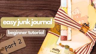 How To Make A Junk Journal ~ Adding Pockets, Tuck Spots, Belly Bands, & Fold-Outs