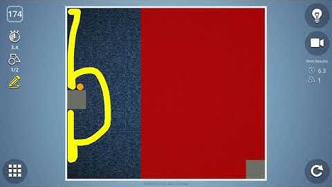 Brain It On! Level 174 In One Shape