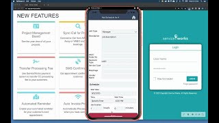 ServiceWorks (APP) | Creating a Job from the Mobile App (for a current or new customer)