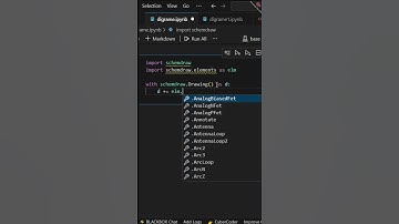 Draw Electrical Circuit Diagrams with Python | SchemDraw Tutorial for Beginners  #coding