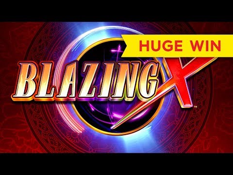 Blazing X Las Vegas Slot - HUGE WIN, ALL FEATURES!