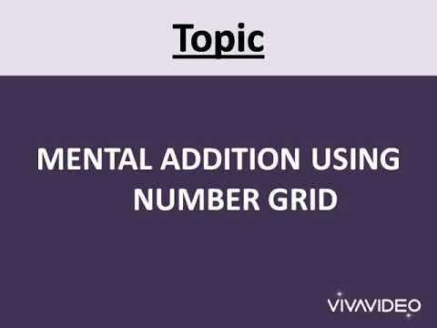 ACTIVITY- ADDITION USING NUMBER GRID GRADE-3 - YouTube