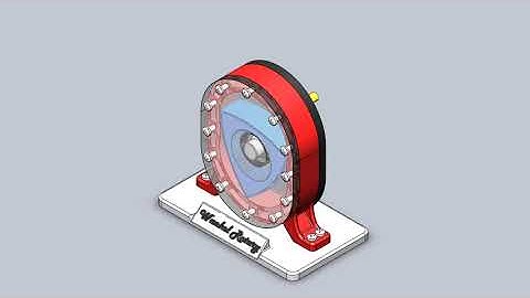 #Wankel Rotary #solidworks #cad #cfd