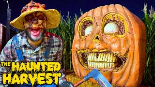 The Haunted Harvest 2026 was TERRIFYING! 😱 SCARIEST Corn Maze?! Chino, CA