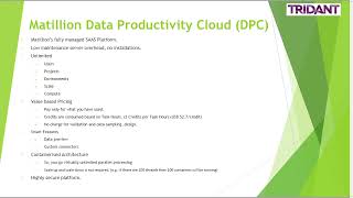 Matillion Data Productivity Cloud Demo