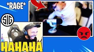 Hamlinz Reacts to Slappie Fortnite RAGE COMPILATION!! (Funny)