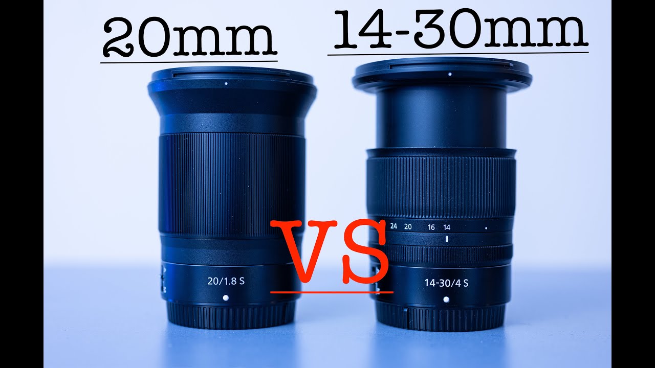 Nikon Z 20mm F1.8S VS Nikon Z 14-30mm F4S. Picture quality, Diffraction and  Focus Breathing. - YouTube