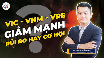 VIC – VHM – VRE GIẢM MẠNH RỦI RO HAY CƠ HỘI ? | AZFIN