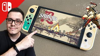 Jogando SHINOBI ART OF VENGEANCE no Nintendo Switch OLED
