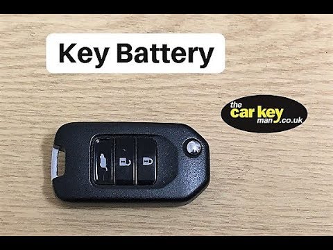 Honda Flip Key HOW TO Change Battery